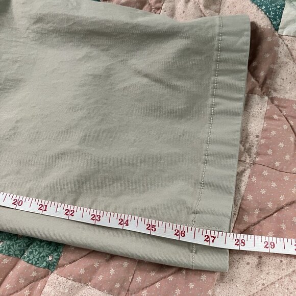 Gap High Rise Stride Ankle Pant Womens 8 Tan Khaki Straight Leg Neutral Minimal - Picture 12 of 12